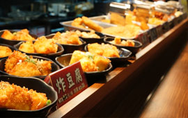 米澤製麵二代店自助用餐模式